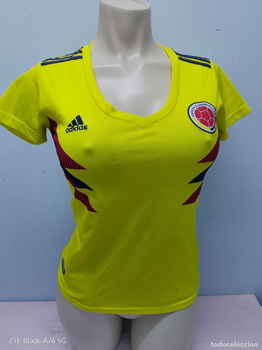 Coleccionismo deportivo: Colombia chica mujer camiseta futbol sexy seleccion football shirt girl chica mujer M 45cts