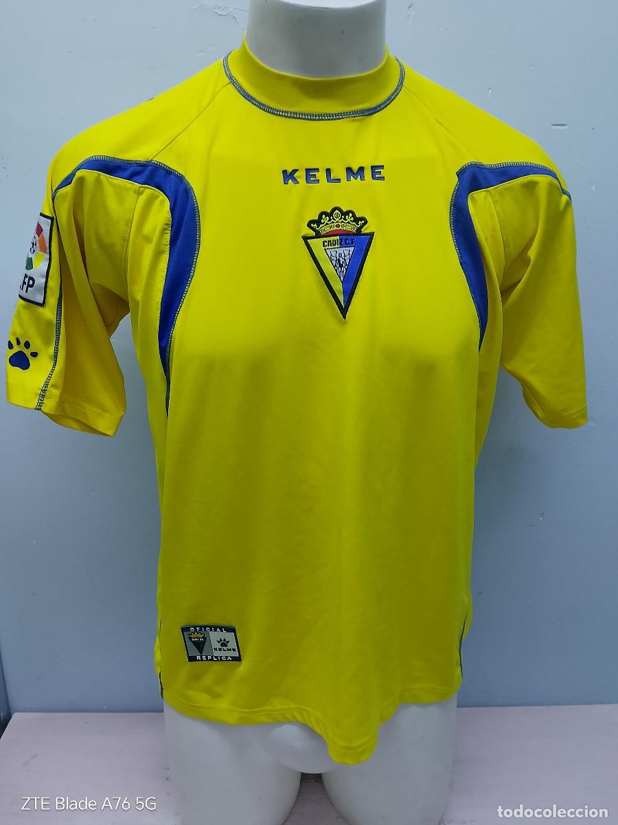 Coleccionismo deportivo: Cadiz cf camiseta futbol football shirt xl 58cts