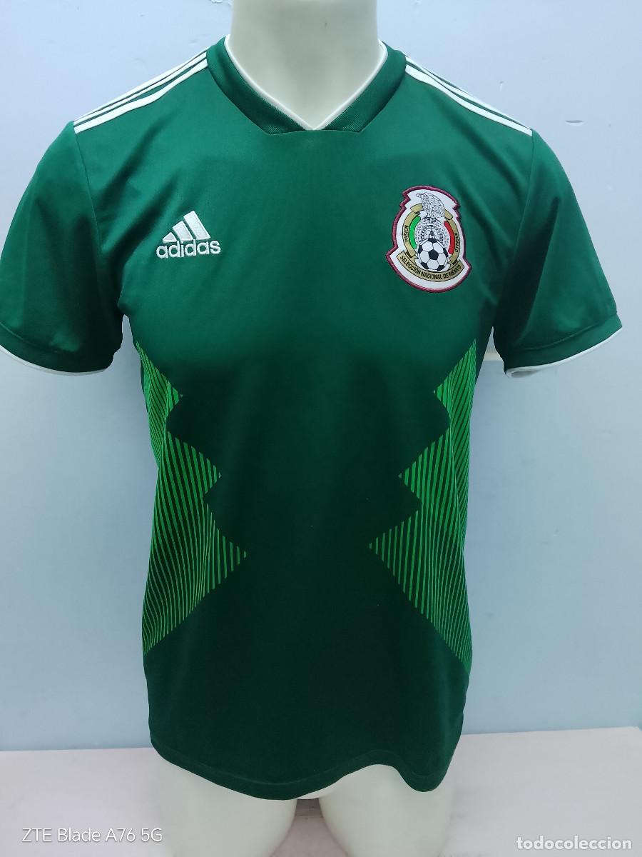 Coleccionismo deportivo: Mexico seleccion camiseta futbol football shirt M 54cts