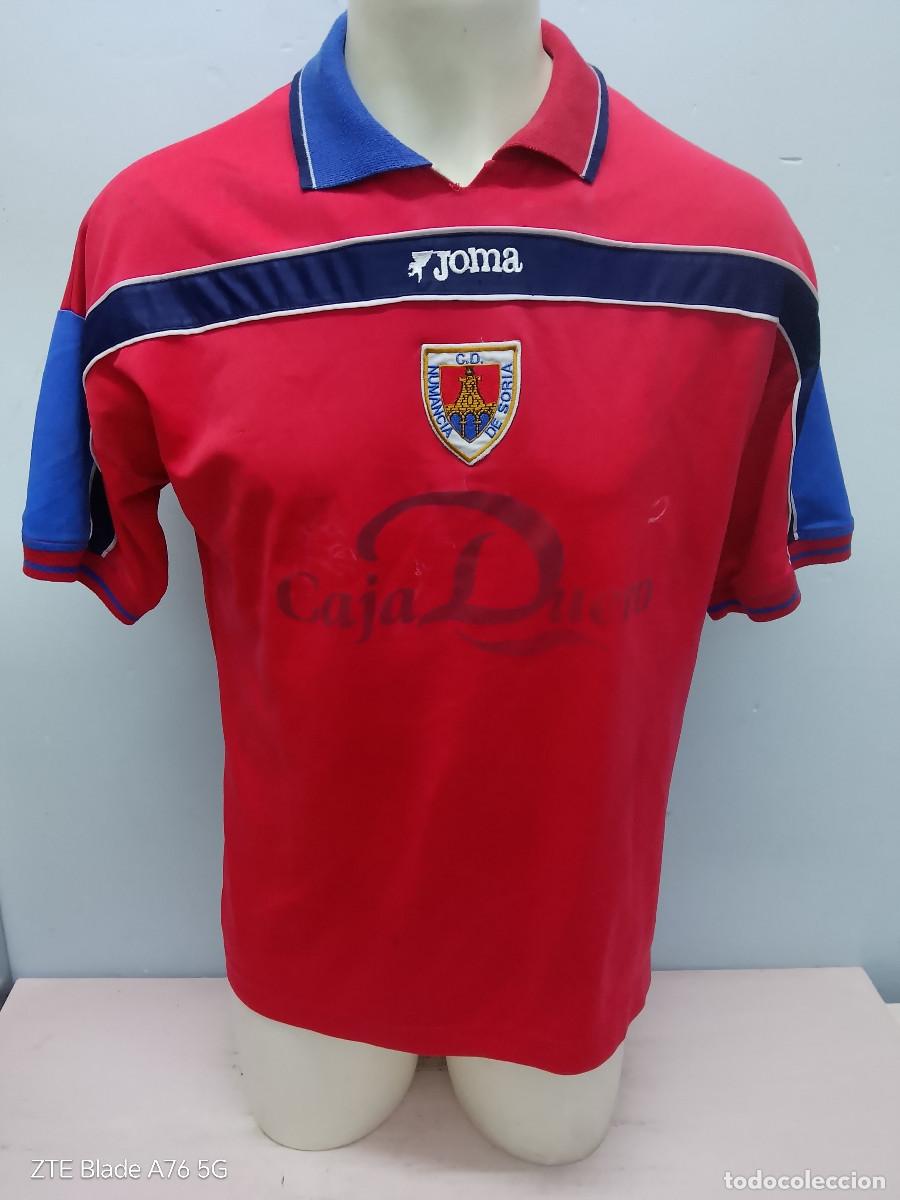 Coleccionismo deportivo: CD Numancia Ultras Frente Rojillo camiseta futbol vintage football shirt sponsor mal estado XL