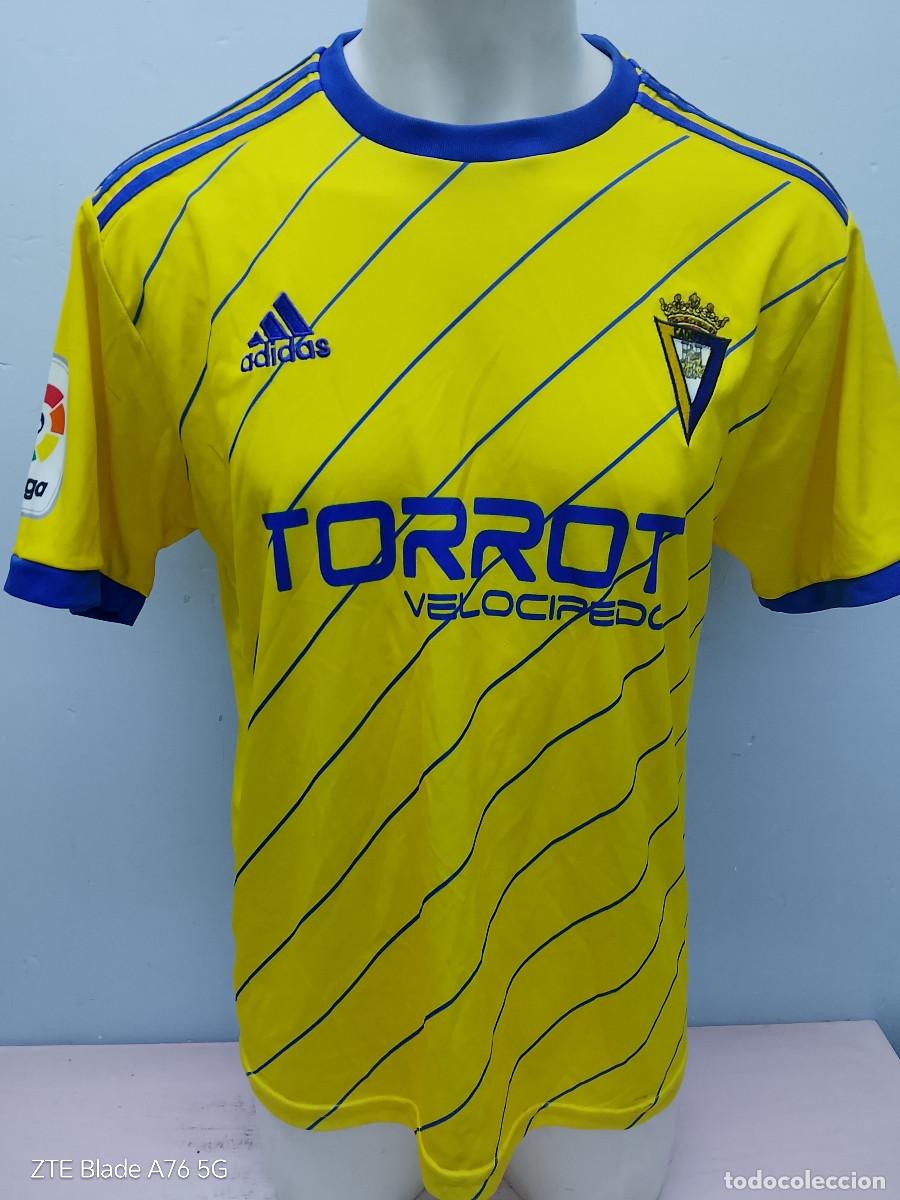 Coleccionismo deportivo: Cadiz cf camiseta futbol football shirt replic xxl 58cts