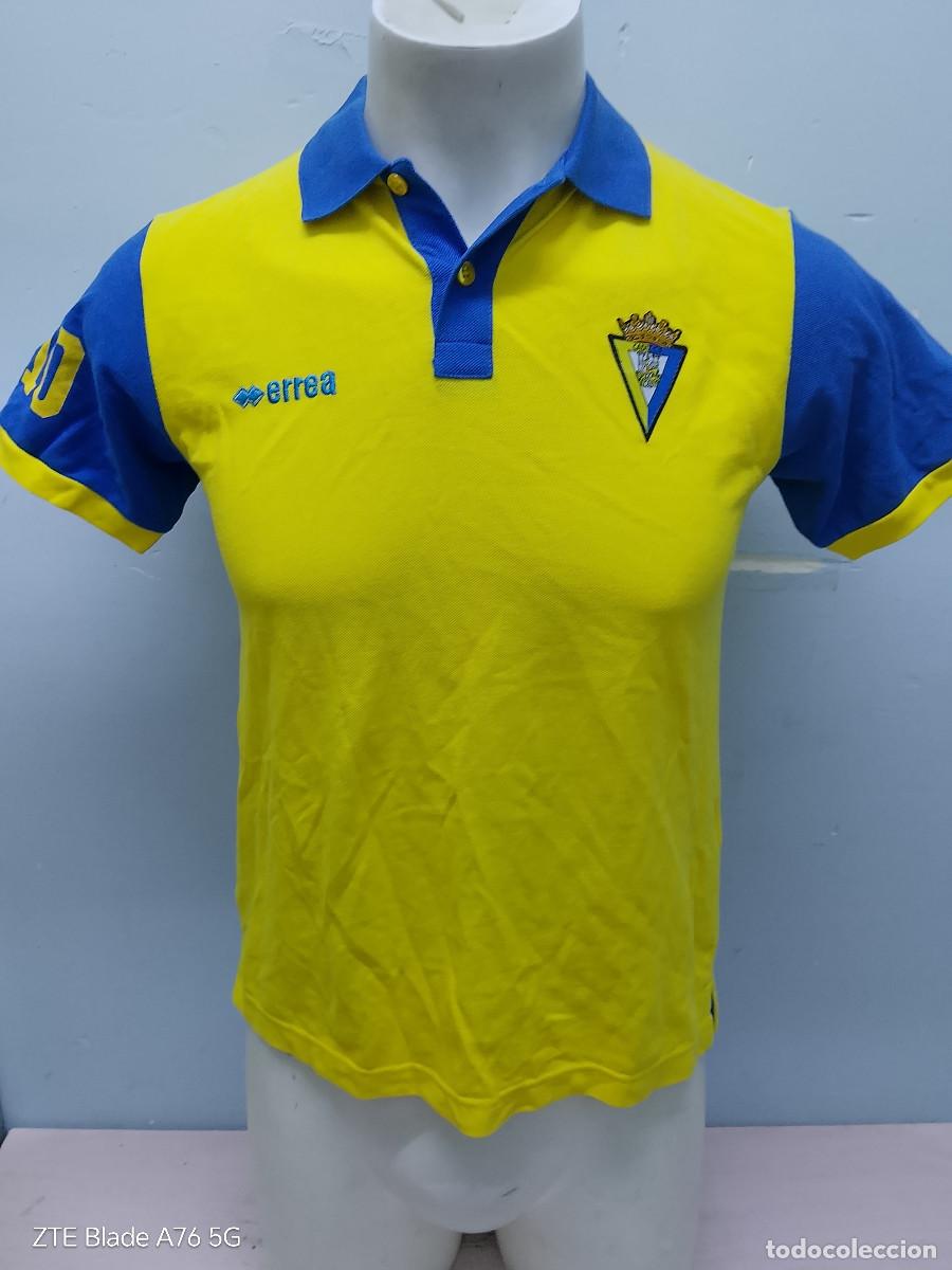 Coleccionismo deportivo: Cadiz cf camiseta futbol football shirt xs 50cts polo