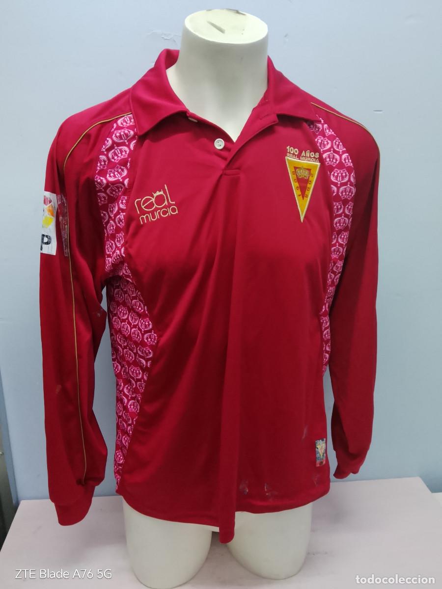 Colecionismo desportivo: Real Murcia camiseta futbol football shirt 100 years century (tara) L