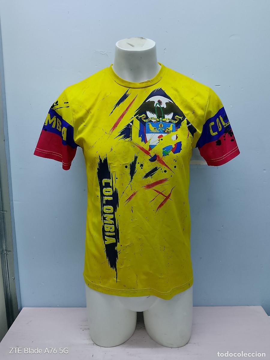 Coleccionismo deportivo: Colombia fans camiseta futbol seleccion s 52cts