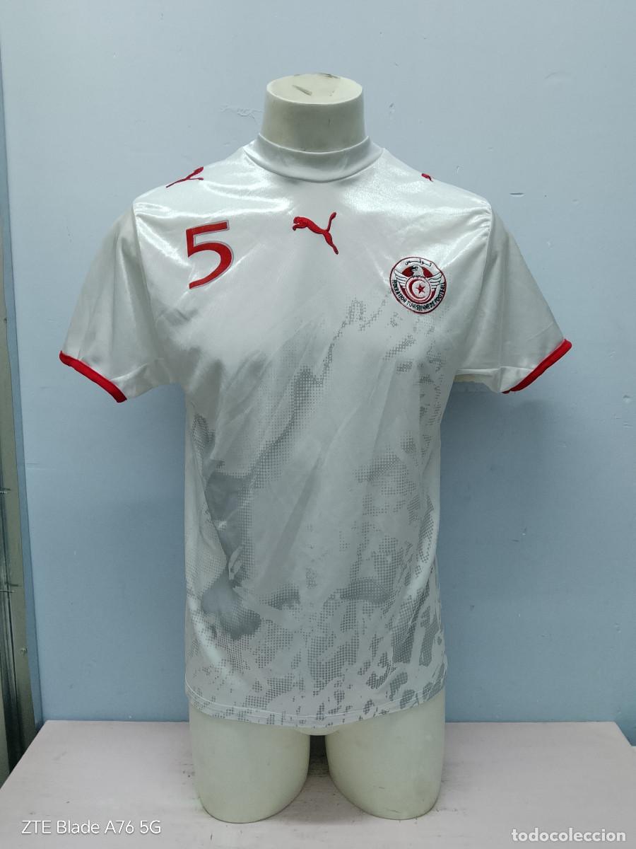 Coleccionismo deportivo: Tunisia Tunez Jaziri camiseta futbol football shirt arab S 56cts