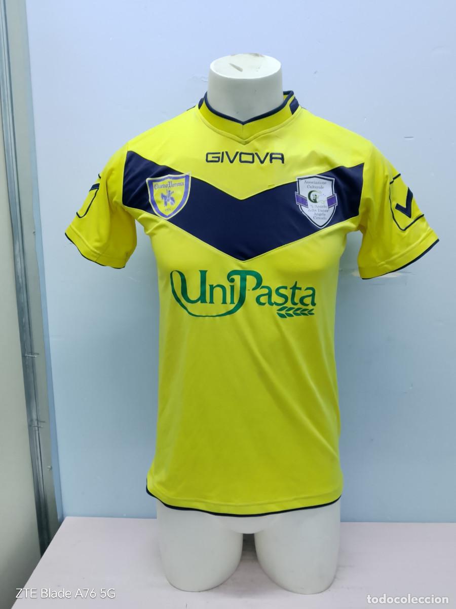 Coleccionismo deportivo: Chievo Verona calcio italia rare football shirt camiseta futbol maglia match S 52cts