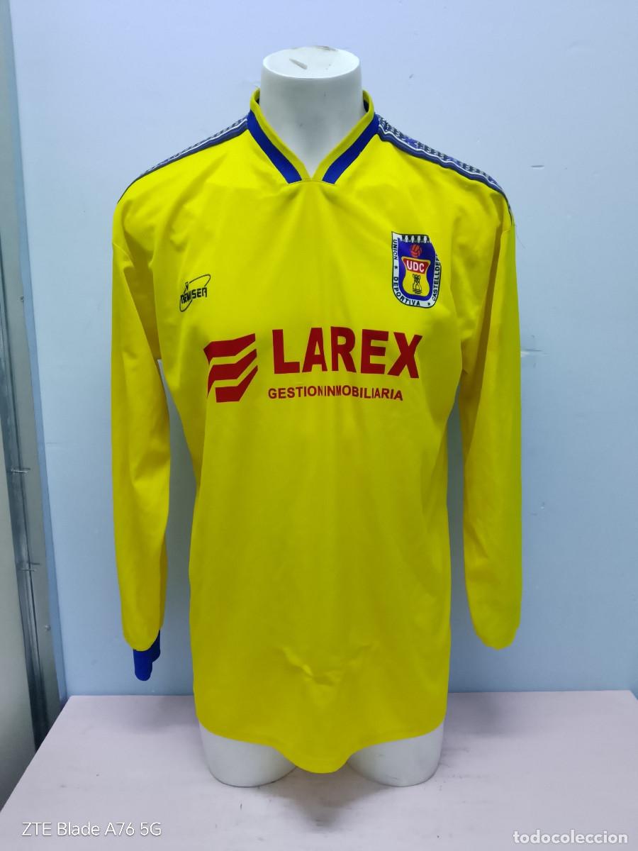 Coleccionismo deportivo: UD Castelldefels match worn camiseta futbol football shirt catalunya xl