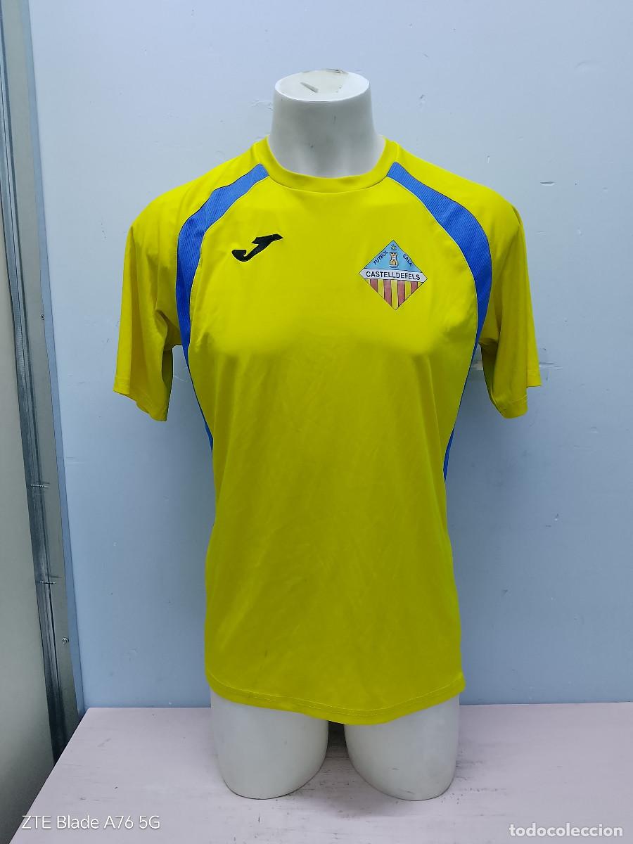 Coleccionismo deportivo: UE Castelldefels camiseta futbol catalunya L 58cts