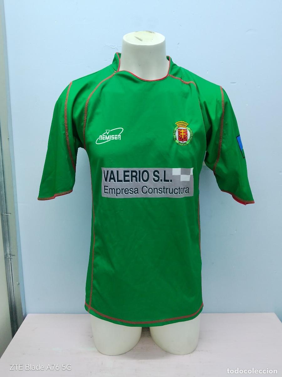 Coleccionismo deportivo: Club de F&uacute;tbol Jacetano Aragon Jaca Huesca Zaragoza camiseta futbol L 56cts