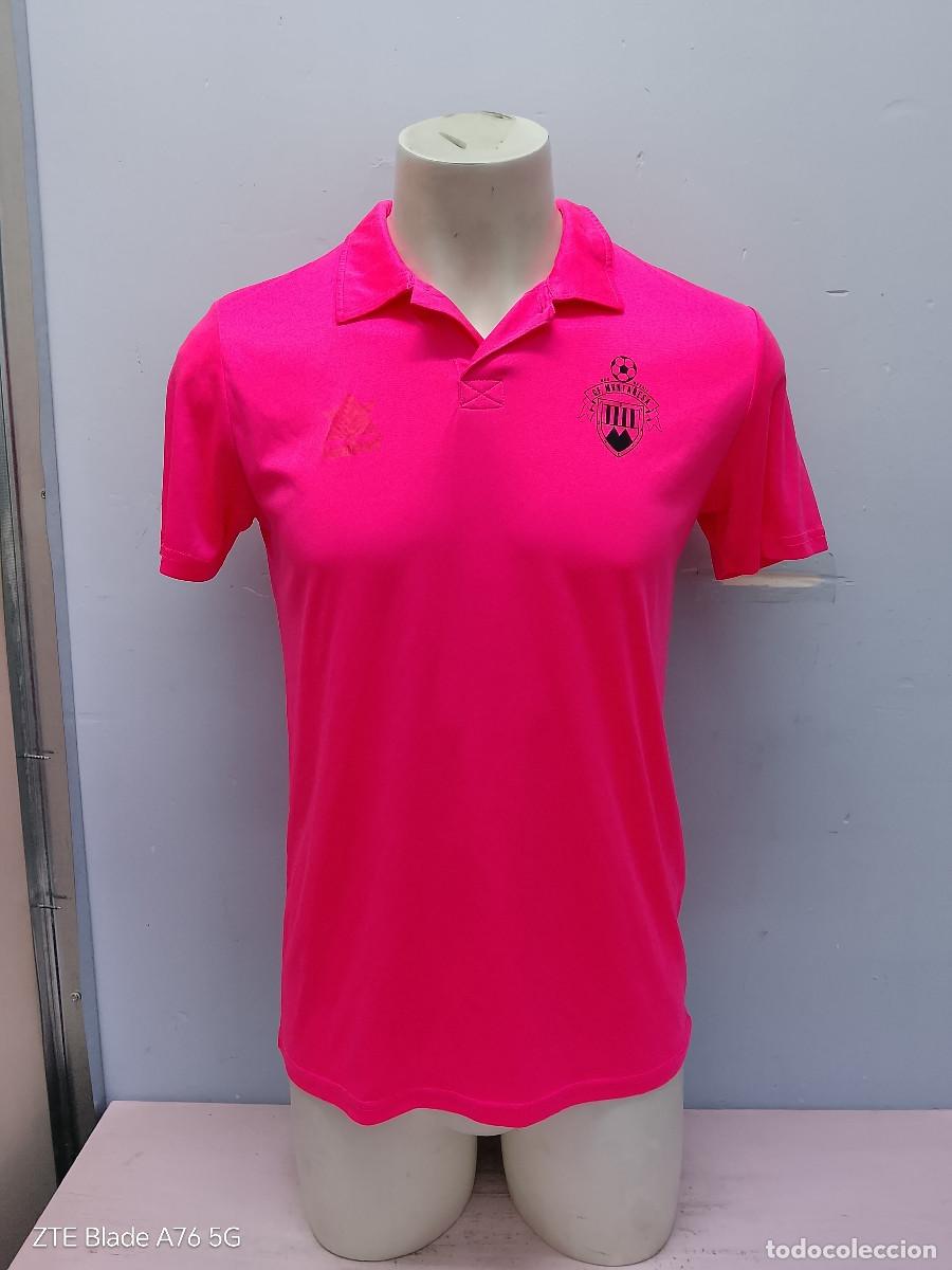 Coleccionismo deportivo: CF Monta&ntilde;esa camiseta futbol football shirt catalunya M 56cts