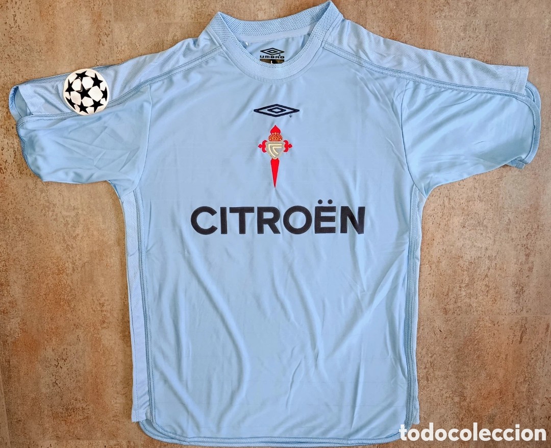 Coleccionismo deportivo: Camiseta Mostovoi Celta de Vigo Champions League 2003-2004