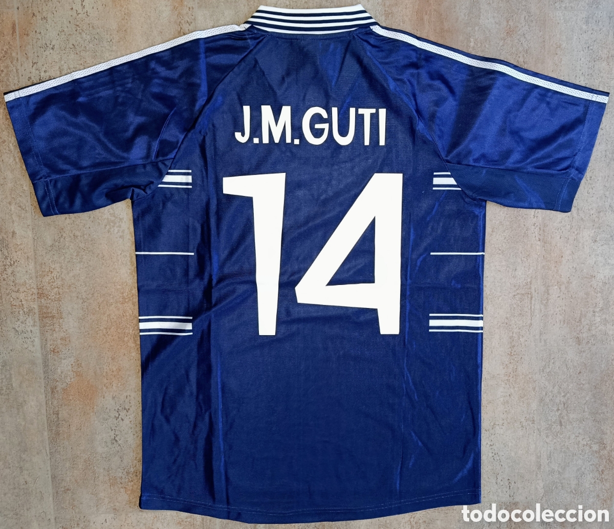 Sports collectibles: Camiseta Guti Real Madrid 1998-1999