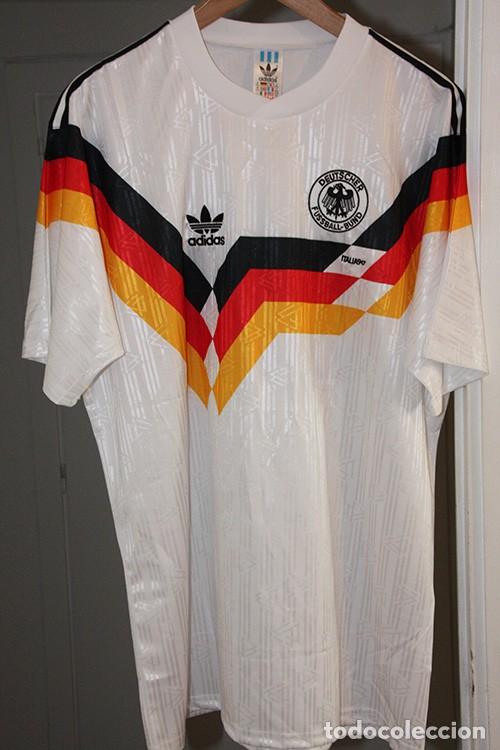 Coleccionismo deportivo: Camiseta Alemania Mundial 90 (10) - XXL