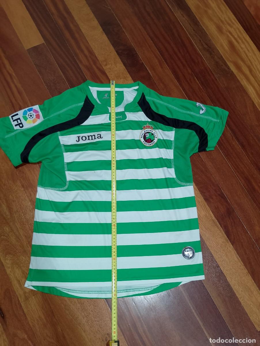 Coleccionismo deportivo: Camiseta del Racing de Santander