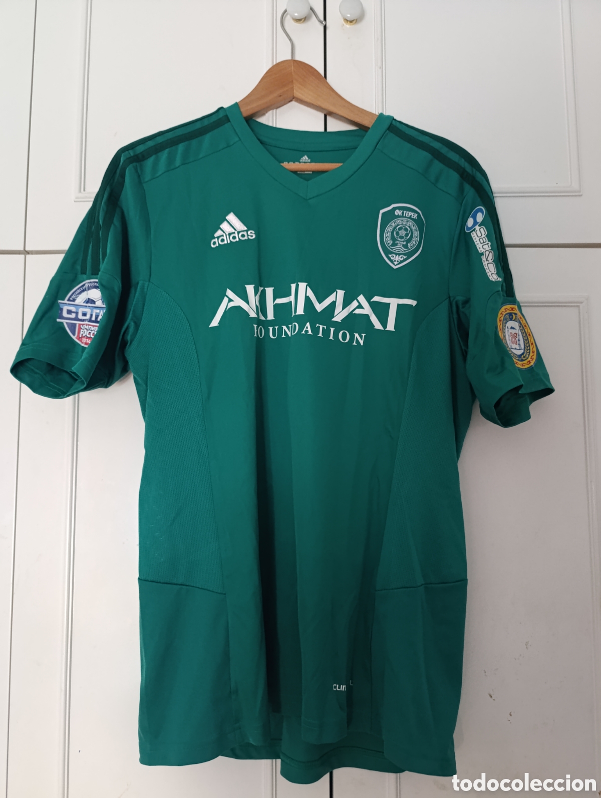 Coleccionismo deportivo: Camiseta matchworn FC Terek Grozni de Chechenia