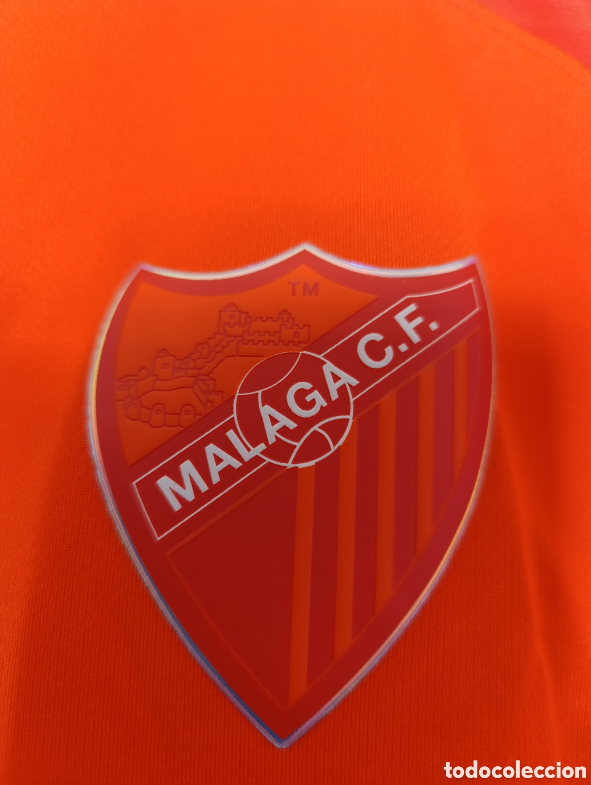 Coleccionismo deportivo: Camiseta matchworn M&aacute;laga CF - Foto 3