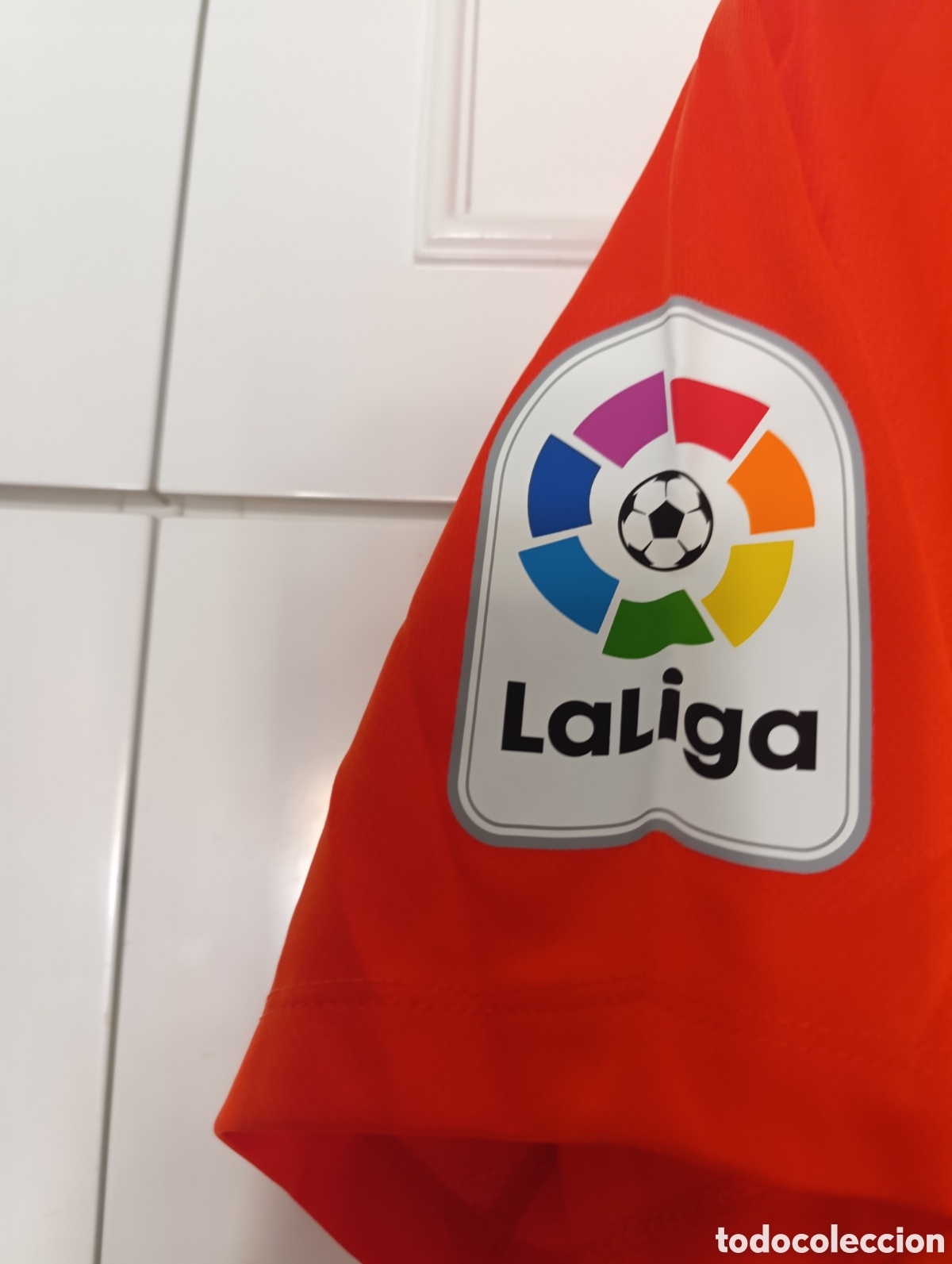 Coleccionismo deportivo: Camiseta matchworn M&aacute;laga CF - Foto 4