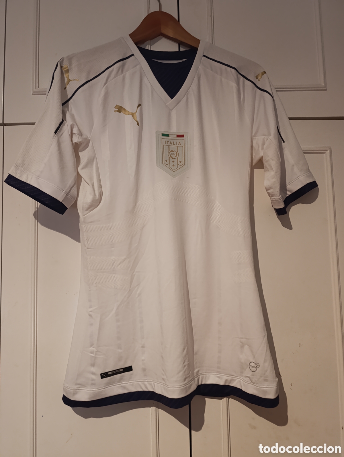 Coleccionismo deportivo: Camiseta Selecci&oacute;n de Italia