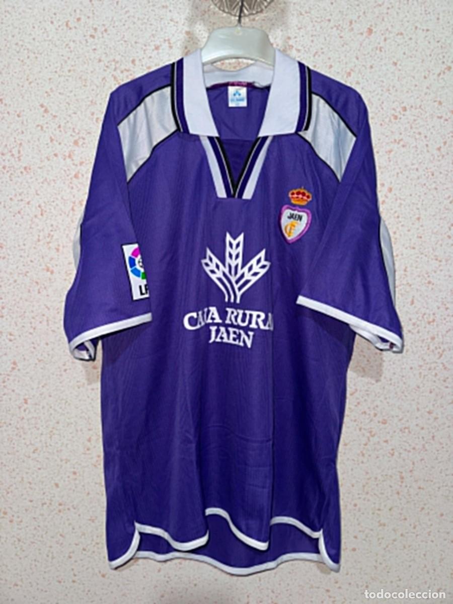 Coleccionismo deportivo: Camiseta Real Jaen 2001/02 Cejudo