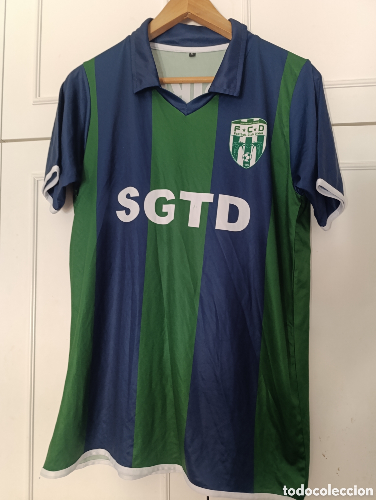 Coleccionismo deportivo: Camiseta matchworn FC Dikhil de Djibouti