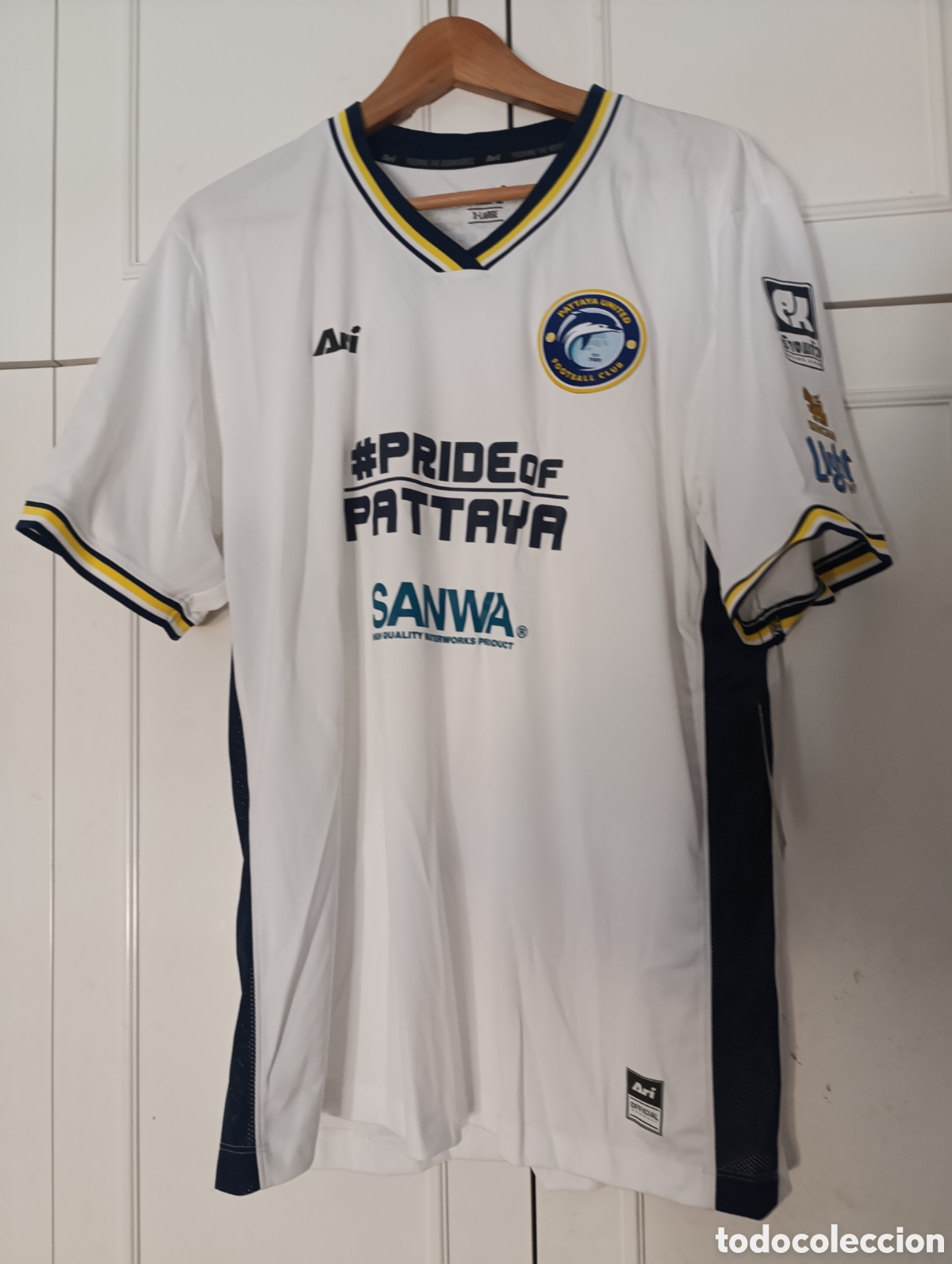 Coleccionismo deportivo: Camiseta Pattaya United de Tailandia