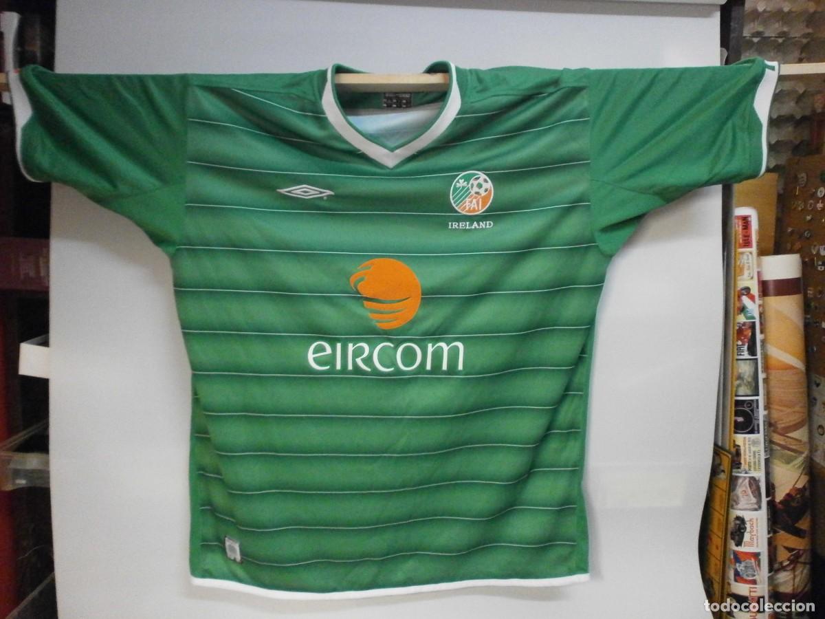 Coleccionismo deportivo: camiseta seleccion ireland umbro xl buen estado