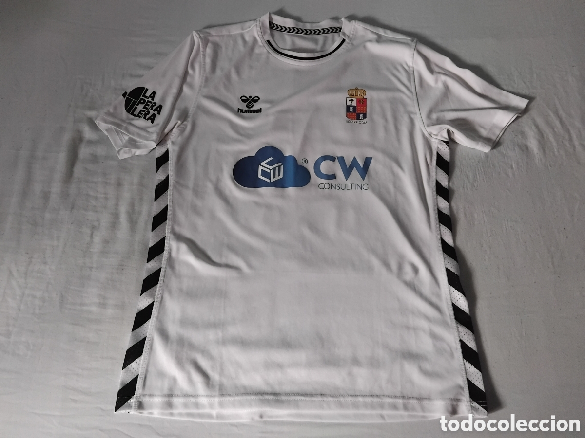 Coleccionismo deportivo: Camiseta camarna C.F match worm