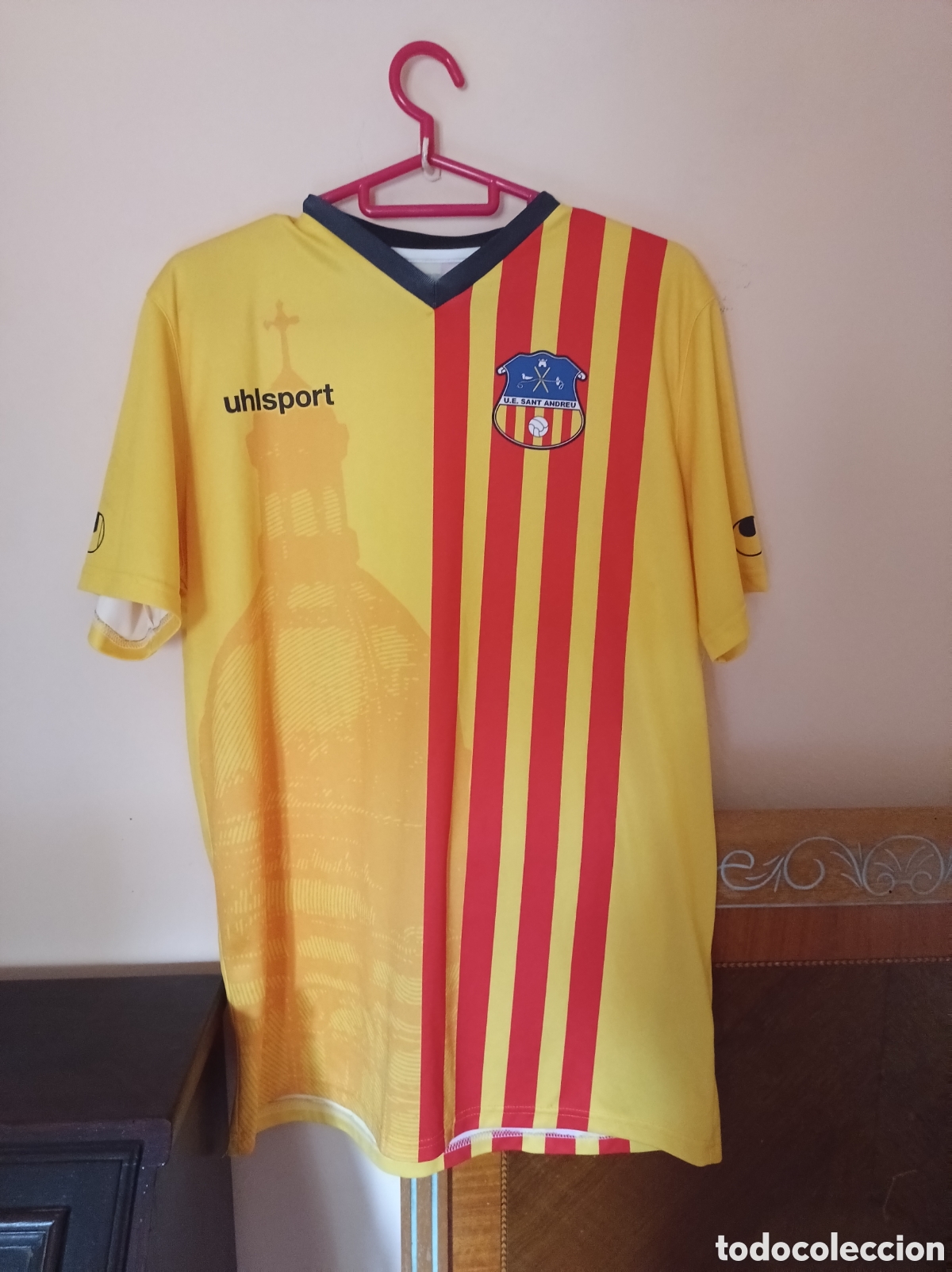 Coleccionismo deportivo: Camiseta U. E. Sant Andreu