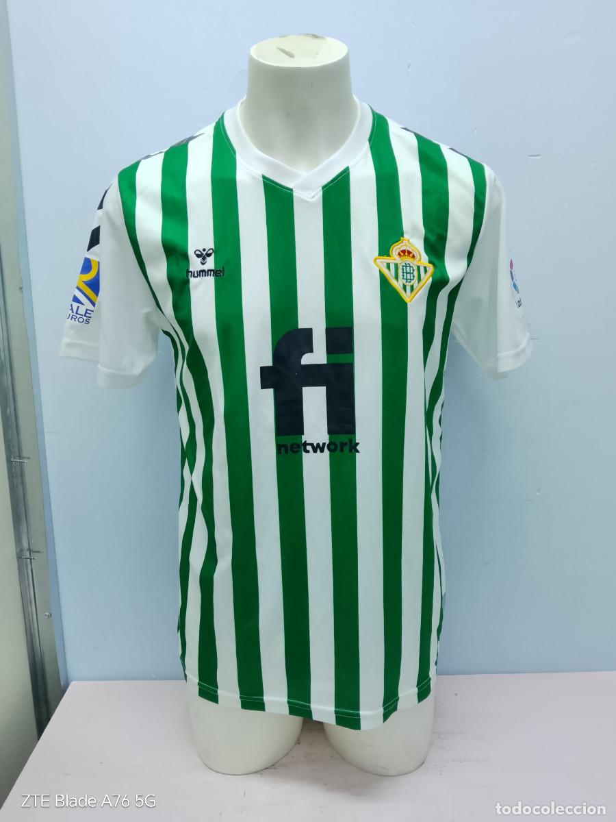 Coleccionismo deportivo: Real Betis camiseta futbol football shirt L 57cts