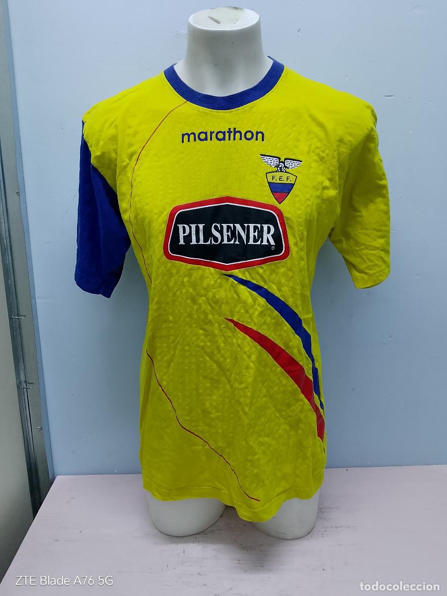 Coleccionismo deportivo: ecuador seleccion pilsener national shirt camiseta futbol football shirt xl 57cts