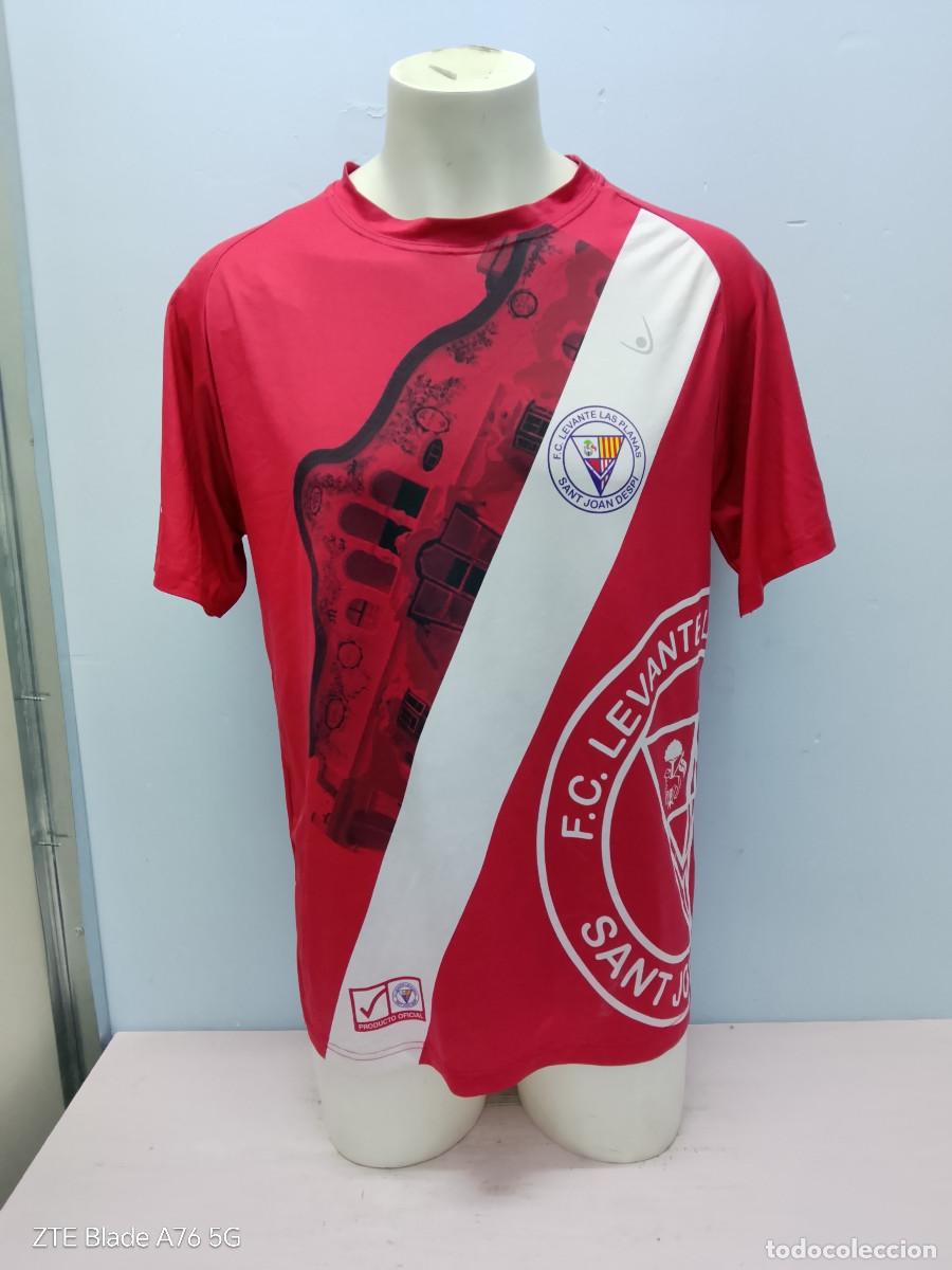Coleccionismo deportivo: FC Levante Las Planas Sant Joan Despi Catalunya camiseta futbol L 58cts