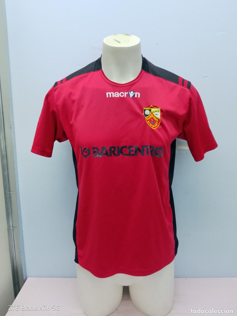 Coleccionismo deportivo: CF Ripollet camiseta futbol football shirt M 56cts