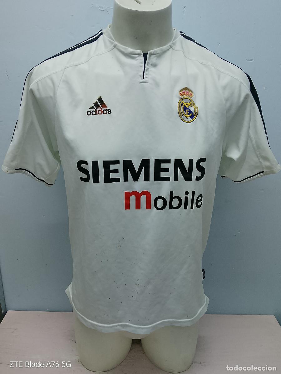 Coleccionismo deportivo: Ronaldo Real Madrid (tara) camiseta futbol football shirt M 54cts