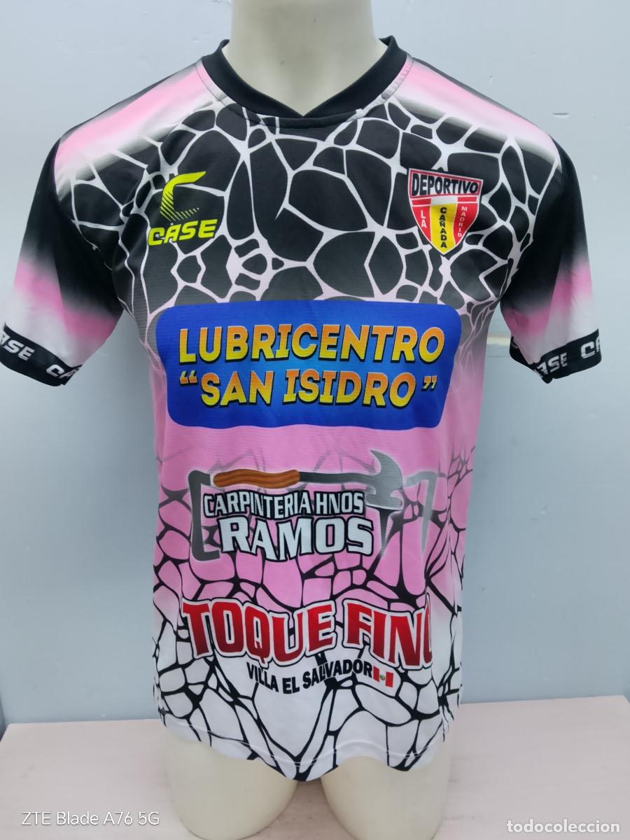 Coleccionismo deportivo: Deportivo La Ca&ntilde;ada madrid camiseta futbol xl