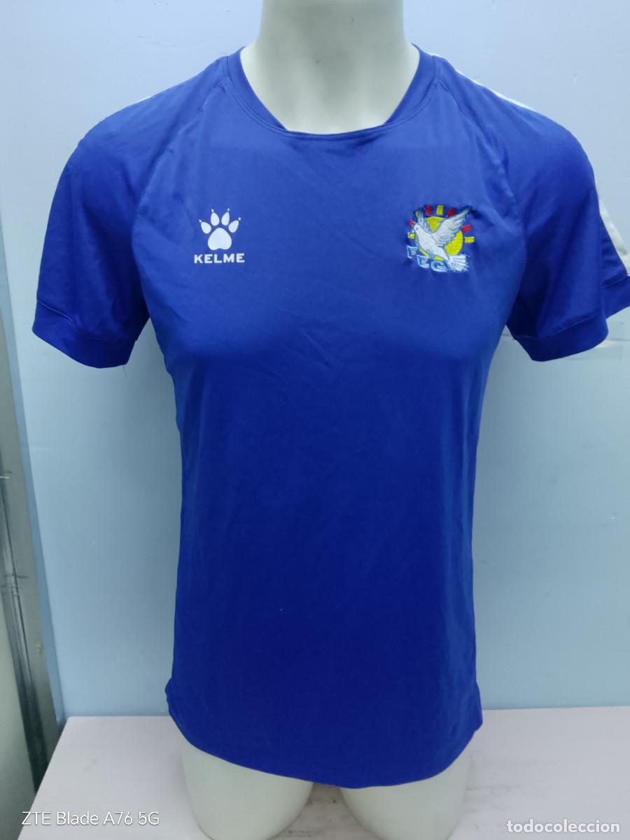 Coleccionismo deportivo: Fundaci&oacute; Esportiva Grama SAnta Coloma Gramanet camiseta futbol catalunya S