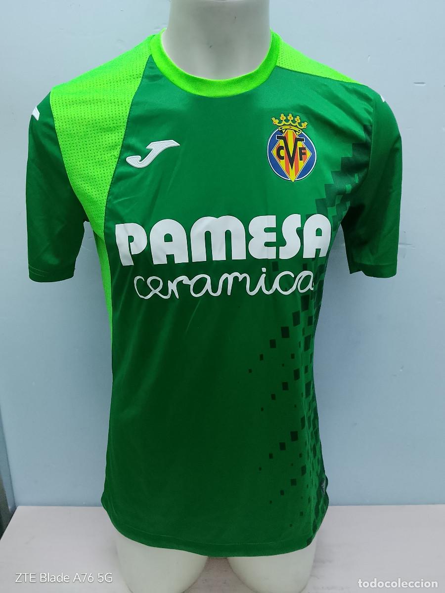 Coleccionismo deportivo: Villarreal cf camiseta futbol football shirt m 52cts