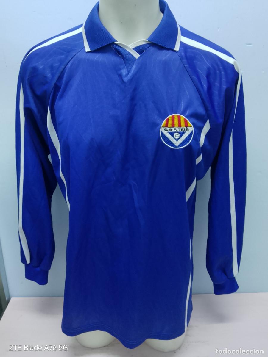 Coleccionismo deportivo: CF Teia catalunya camiseta futbol football shirt xl 60cts