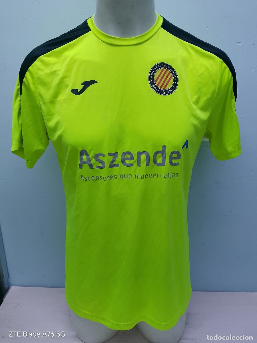 Coleccionismo deportivo: Asociaci&oacute;n Deportiva Sala 5 Tiana catalunya camiseta futbol xl