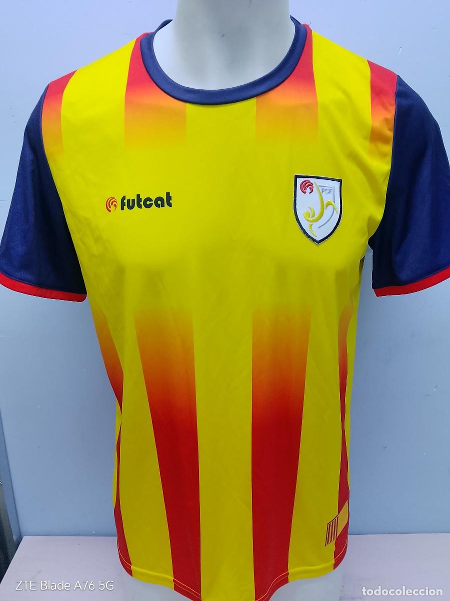 Coleccionismo deportivo: catalunya seleccion camiseta futbol football shirt L 56cts