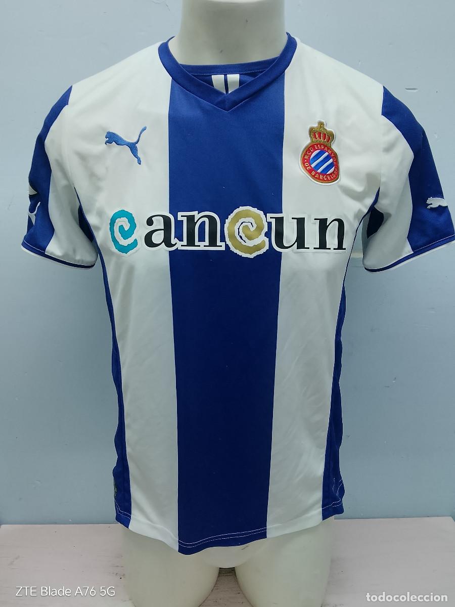 Coleccionismo deportivo: RCD Espanyol camiseta futbol football shirt xs 52cts