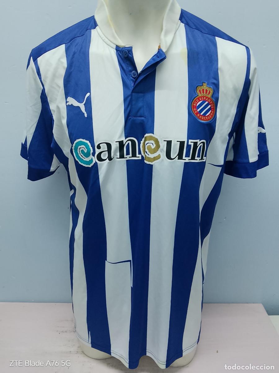 Coleccionismo deportivo: RCD Espanyol camiseta futbol football shirt xxl 58cts