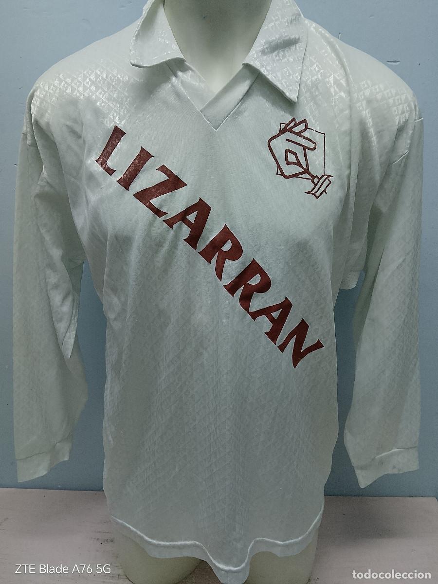 Coleccionismo deportivo: Lizarran Zaragoza camiseta futbol football shirt Puerto venecia xl