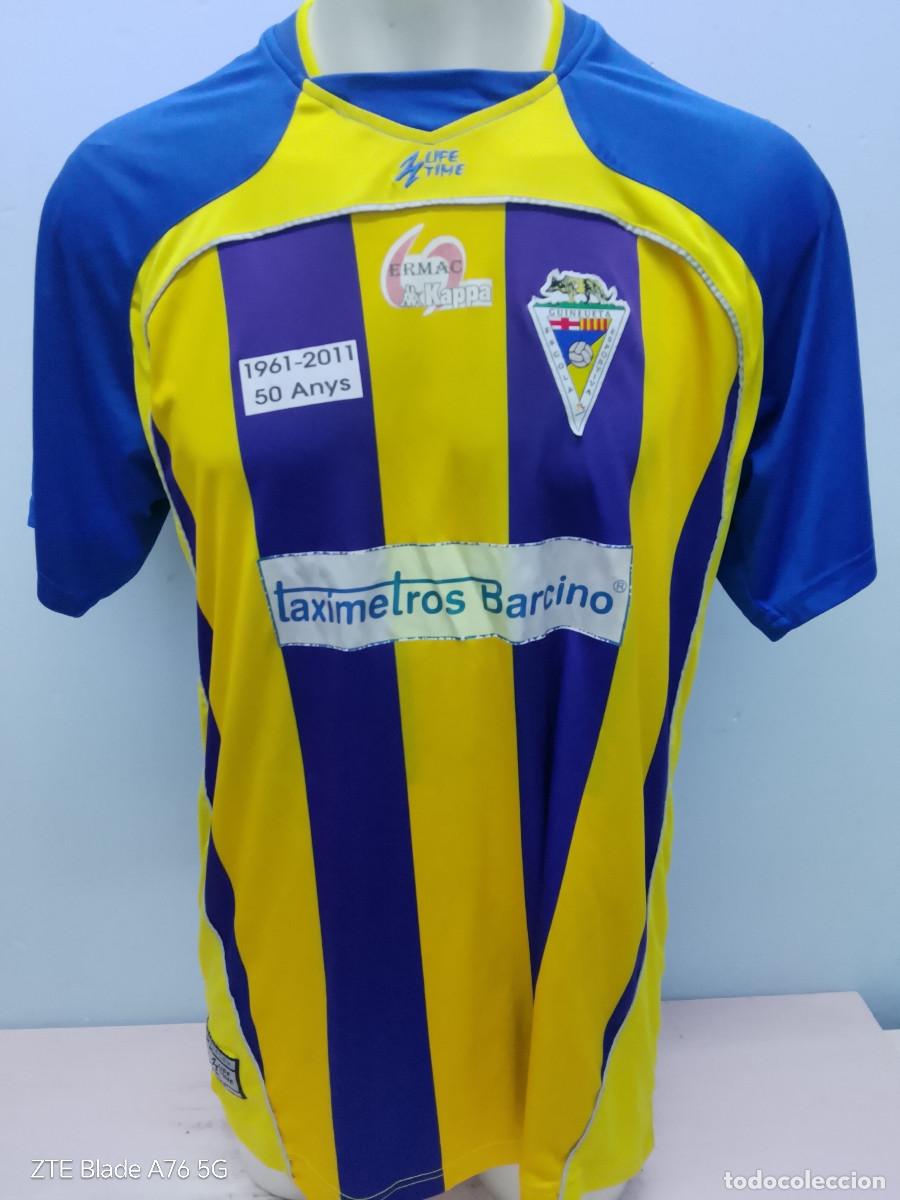 Coleccionismo deportivo: EE Guineueta Barcelona camiseta futbol football shirt XL Catalunya