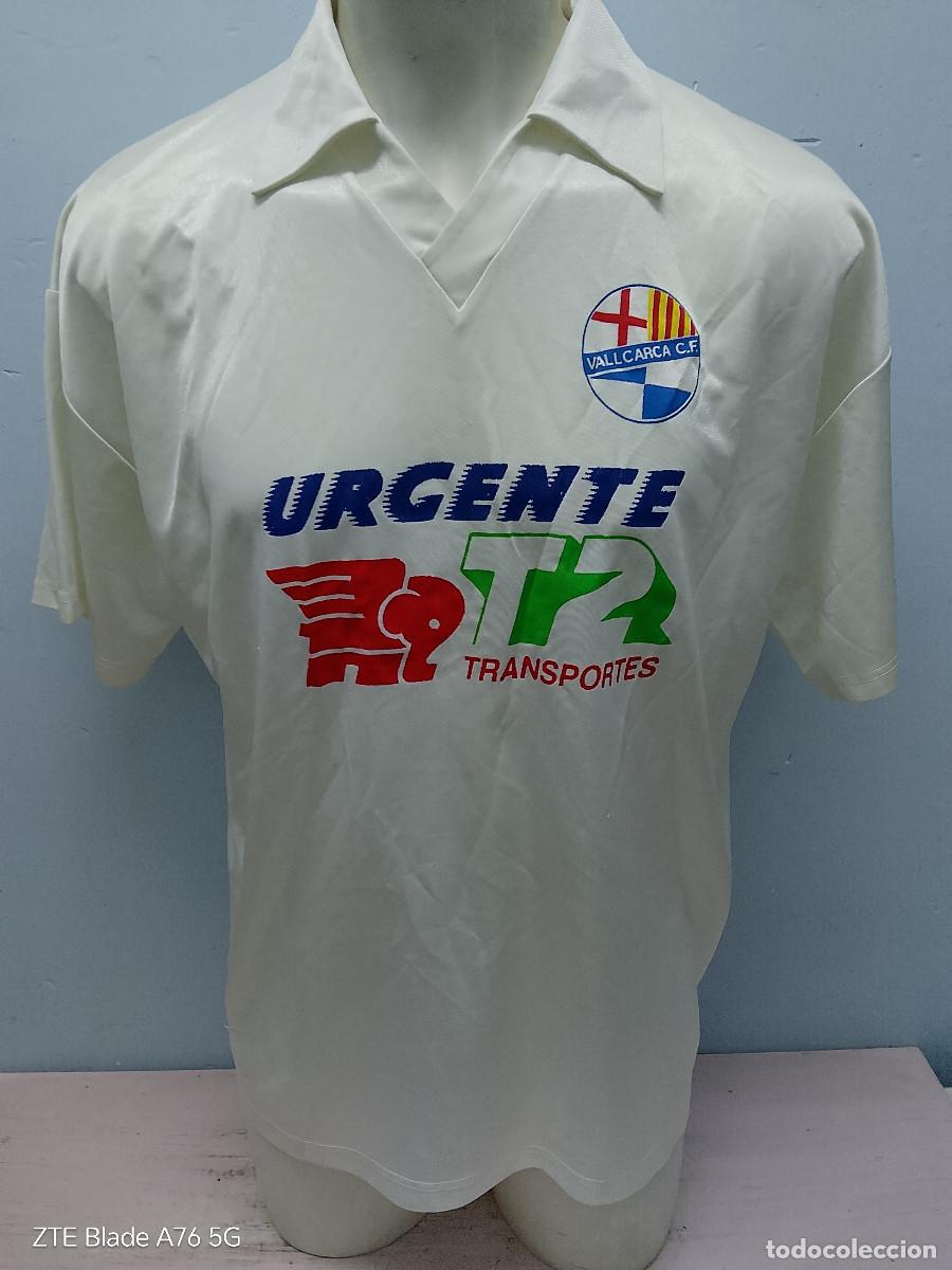 Coleccionismo deportivo: Vallcarca C.F. Barcelona camsieta futbol catalunya xl