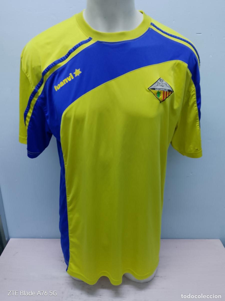 Coleccionismo deportivo: Uni&oacute; Esportiva Canyelles Barcelona camiseta futbol catalunya xl