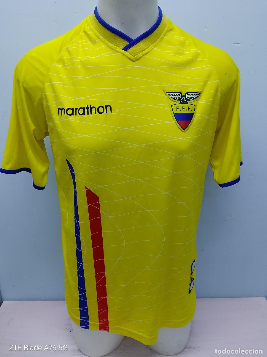 Coleccionismo deportivo: Ecuador seleccion camiseta futbol football shirt M 56cts
