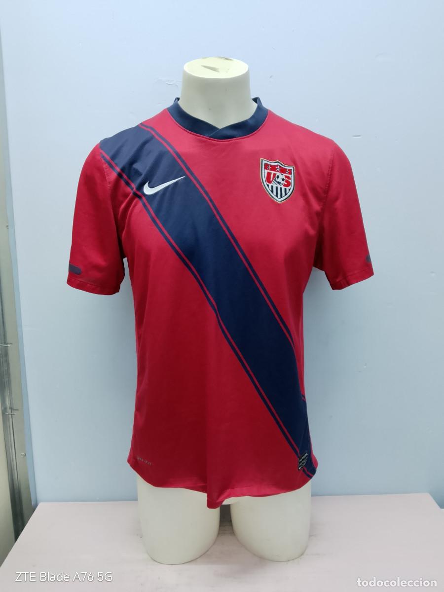 Coleccionismo deportivo: USA Estados Unidos soccer national team camiseta futbol football shirt M 55cts