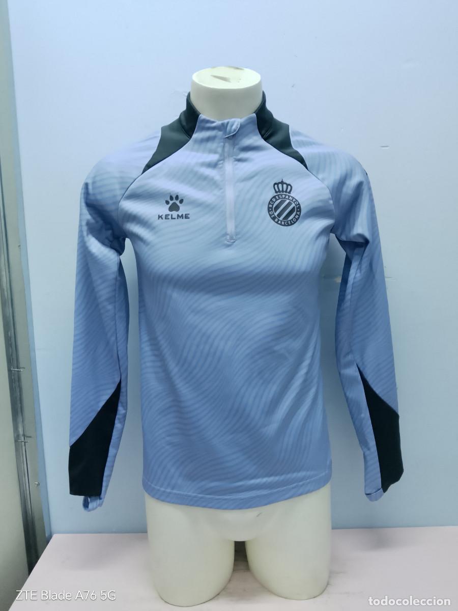 Coleccionismo deportivo: RCD Espanyol jersey sudadera futbol football entreno training xs 50cts