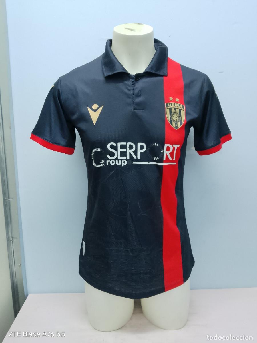 Coleccionismo deportivo: USM Alger Argelia camiseta futbol football shirt (taras) 50cts S-M