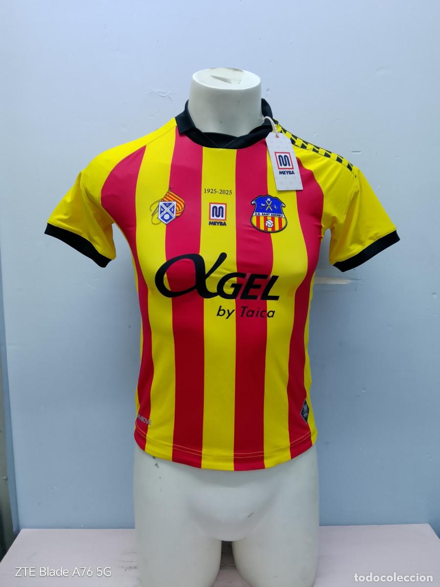 Coleccionismo deportivo: UE Sant Andreu camiseta futbol football shirt Meyba xxs 44cts